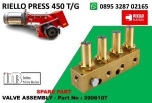 JUAL VALVE ASSEMBLY RIELLO PRESS 450 T/G - Part No : 3006107