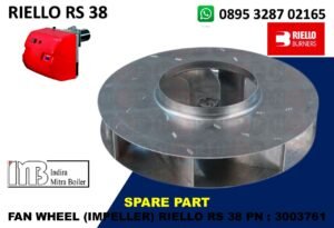JUAL FAN WHEEL (IMPELLER) RIELLO RS 38 PN : 3003761