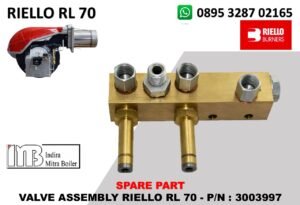 JUAL VALVE ASSEMBLY RIELLO RL 70 - P/N : 3003997
