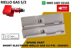 JUAL SHORT ELECTRODE RIELLO GAS 5/2 P/N : 3005593