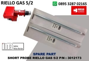 JUAL SHORT PROBE RIELLO GAS 5/2 P/N : 3012173