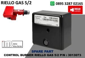 JUAL CONTROL BURNER RIELLO GAS 5/2 P/N : 3013073