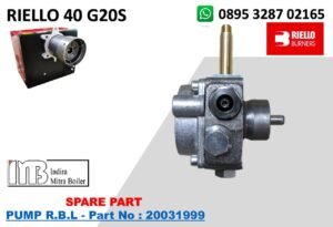 PUMP R.B.L - Part No : 20031999 BURNER RIELLO 40 G20S