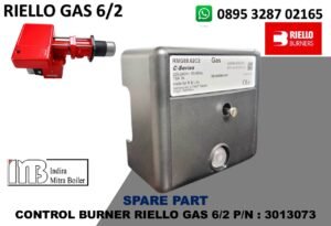 JUAL CONTROL BURNER RIELLO GAS 6/2 P/N : 3013073