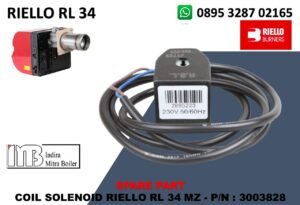 JUAL COIL SOLENOID RIELLO RL 34 MZ - P/N : 3003828