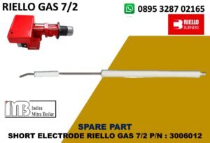 JUAL SHORT ELECTRODE RIELLO GAS 7/2 P/N : 3006012