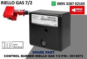 JUAL CONTROL BURNER RIELLO GAS 7/2 P/N : 3013073