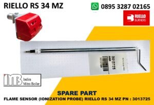 JUAL FLAME SENSOR (IONIZATION PROBE) RIELLO RS 34 MZ PN : 3013725