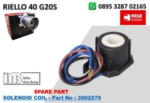 SOLENOID COIL - Part No : 3002279 BURNER RIELLO 40 G20S