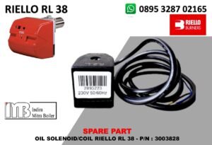 JUAL OIL SOLENOID/COIL RIELLO RL 38 - P/N : 3003828