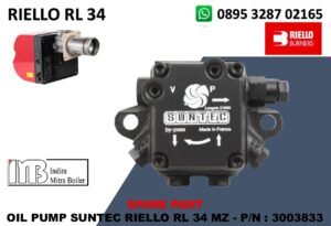 JUAL OIL PUMP SUNTEC RIELLO RL 34 MZ - P/N : 3003833