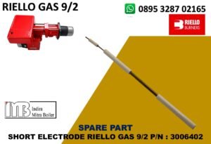 JUAL SHORT ELECTRODE RIELLO GAS 7/2 P/N : 3006012