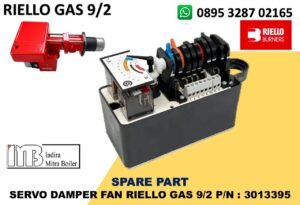 JUAL SERVO DAMPER FAN RIELLO GAS 9/2 P/N : 3013395