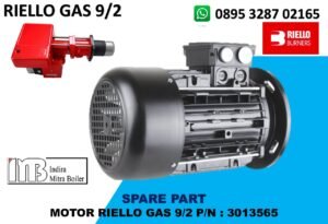 JUAL MOTOR RIELLO GAS 9/2 P/N : 3013565