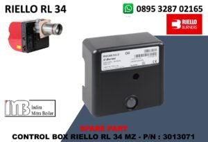 JUAL CONTROL BOX RIELLO RL 34 MZ - P/N : 3013071