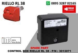 JUAL CONTROL BOX RIELLO RL 38 - P/N : 3013071