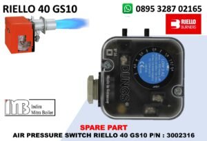 JUAL AIR PRESSURE SWITCH RIELLO 40 GS10 P/N : 3002316