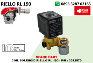 JUAL COIL SOLENOID RIELLO RL 190 - P/N : 3012570